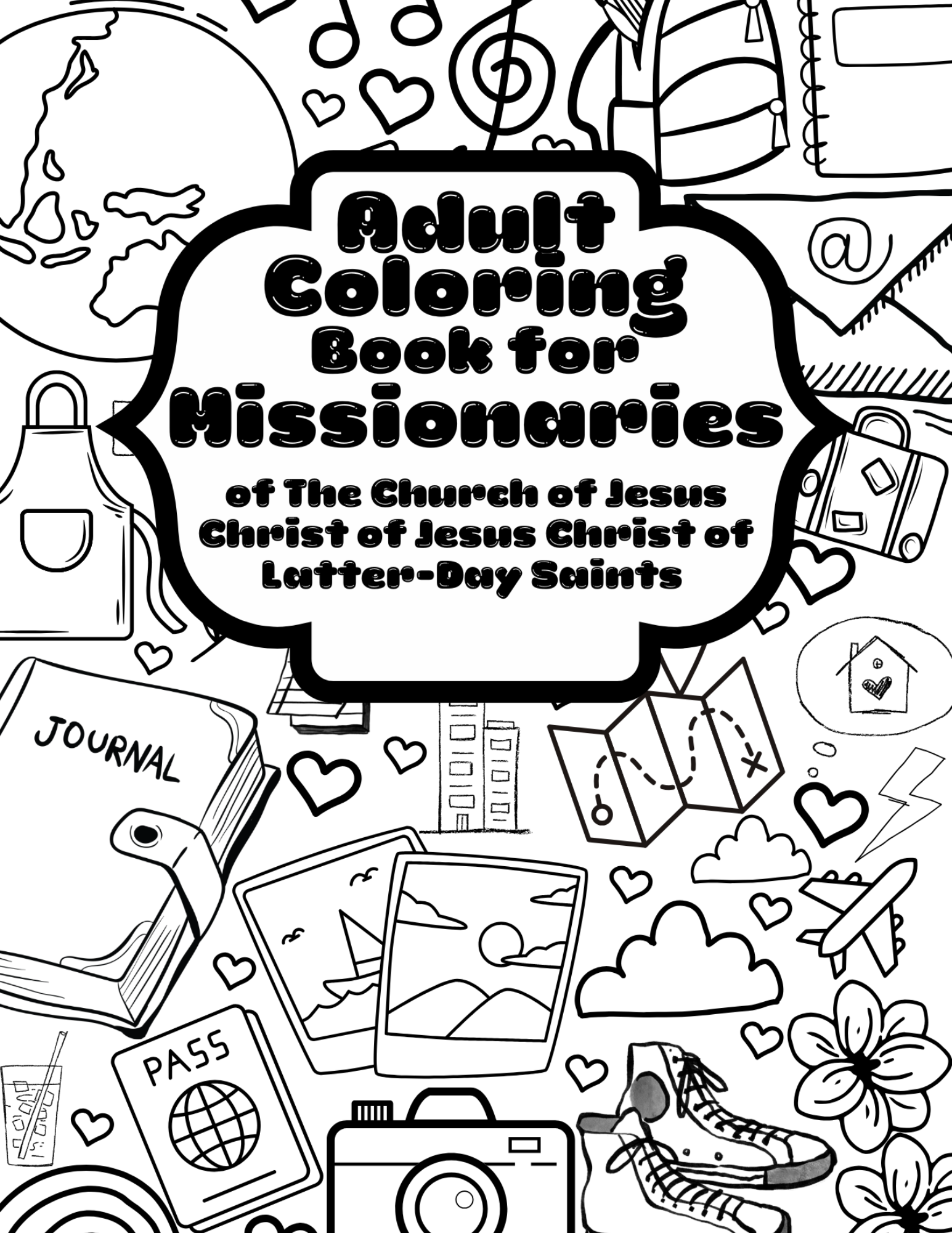 Missionary/Adult Coloring Books