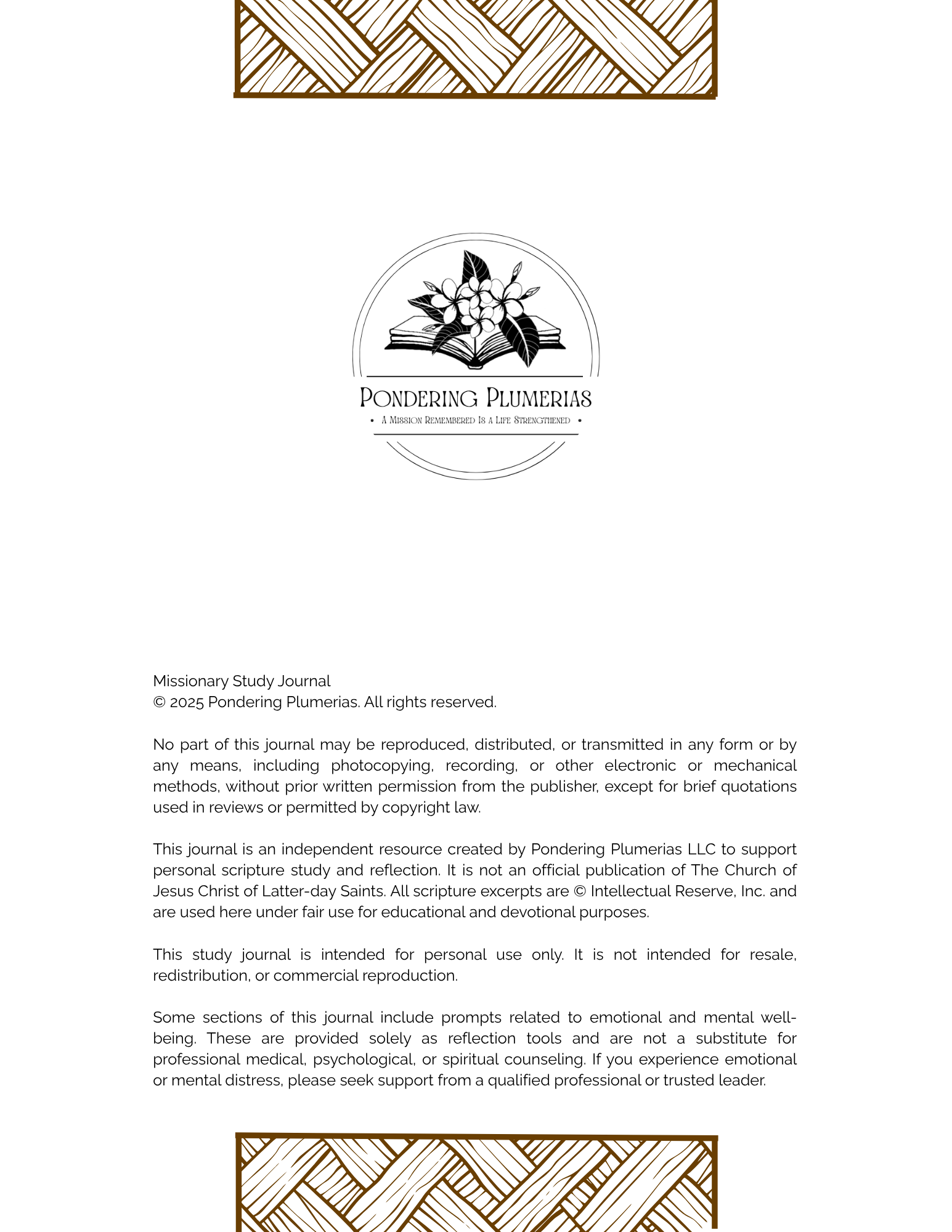 Missionary Study Journal - Mission Flags Hawaii Design - Spiral - RS Format