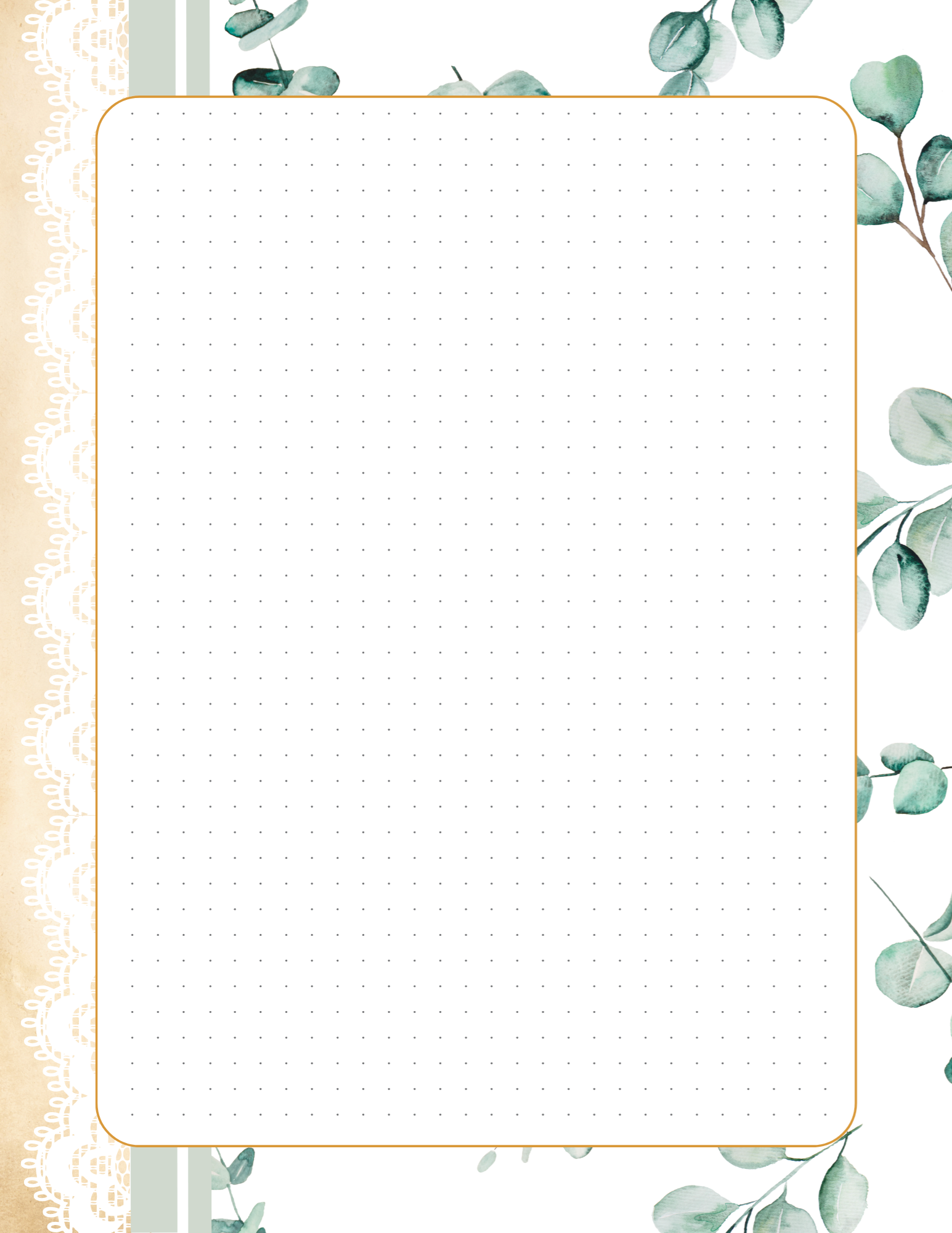 Missionary Study Journal - Vintage Roses Design - Spiral - ST Format