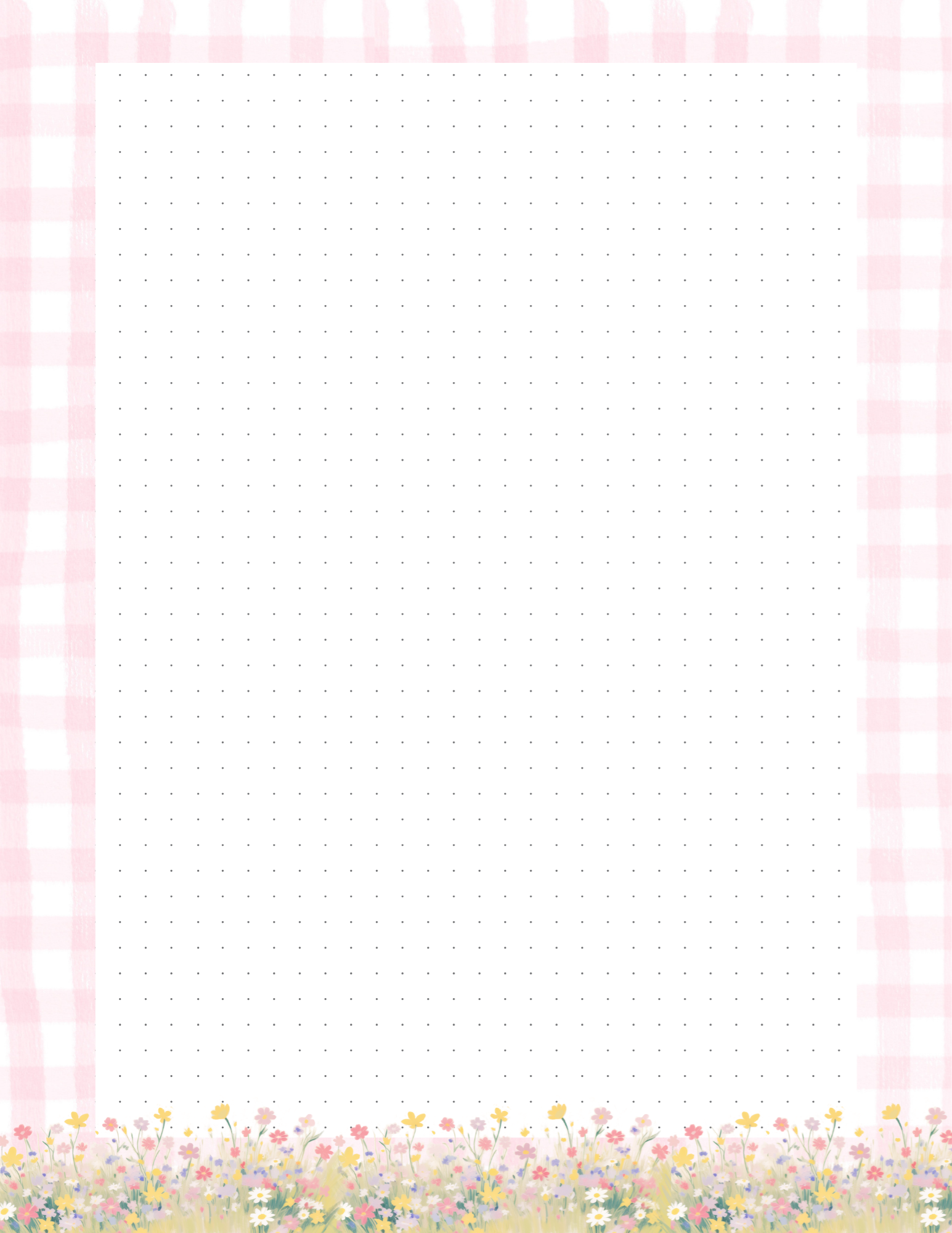 Missionary Study Journal - Goose Gingham Design - Spiral - RS Format