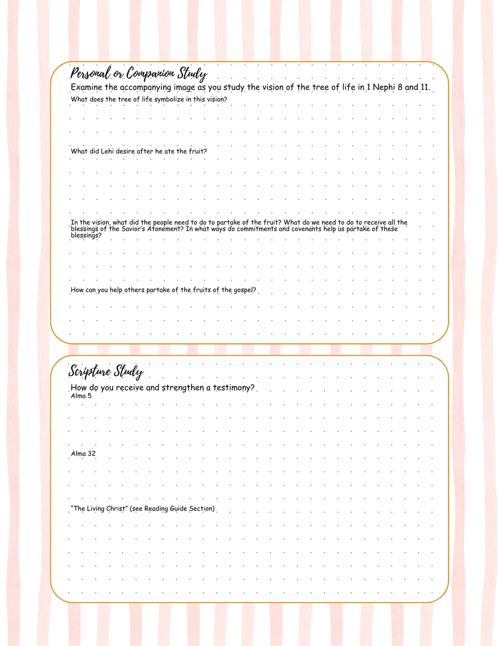 Missionary Study Journal - Vintage Roses Design - Spiral - ST Format