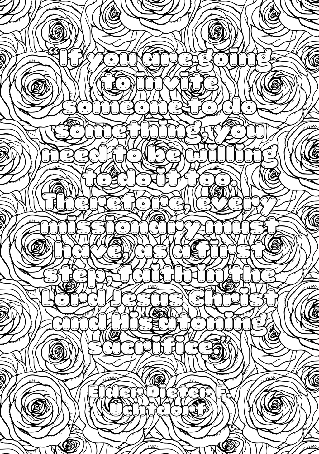 Missionary Adult Coloring Book - Softcover